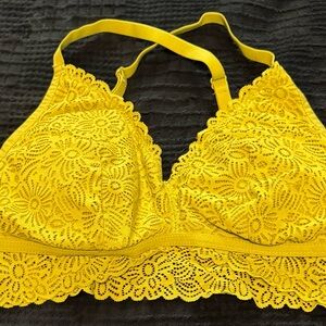 Neon- yellow/green Lace Bralette